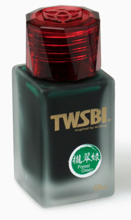 TWSBI 1791 Fountain Pen Ink - Forest Green - 18mL