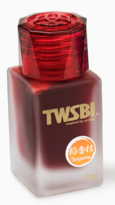 TWSBI 1791 Fountain Pen Ink - Tangerine - 18mL