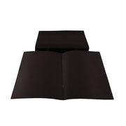 SEAWHITE OF BRIGHTON Art Cahier - 140gsm (Black Paper) - 40 Pages - A4 - Black