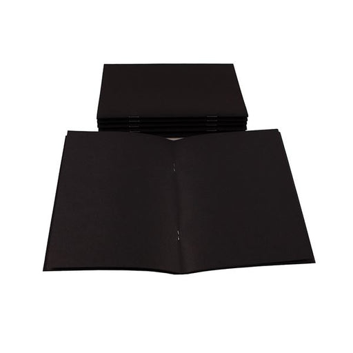 SEAWHITE OF BRIGHTON Art Cahier - 140gsm - 40 Pages - A5 - Black Paper