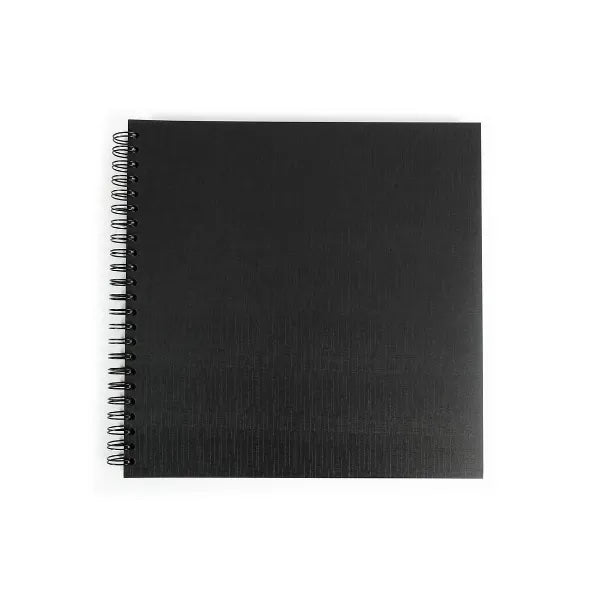 SEAWHITE OF BRIGHTON Square Super Brit Spiral Sketchbook - 150gsm - 100 Pages - 19.5cm Square