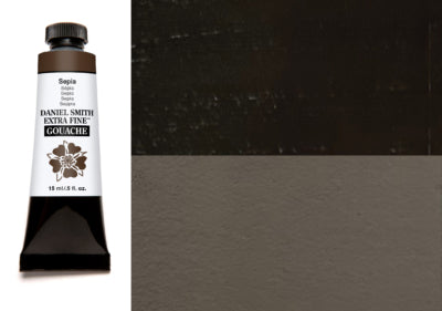 DANIEL SMITH Gouache - 15mL - Sepia (PBr7,PBk9)