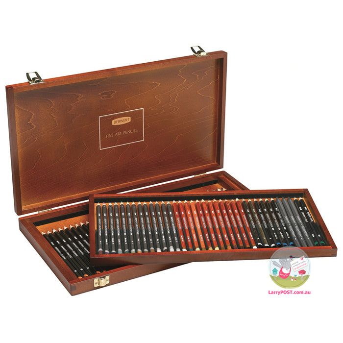 DERWENT Sketching Wooden Box 72