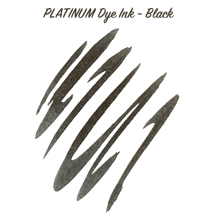 PLATINUM Fountain Pen Ink (Dye Based) 60mL - Black