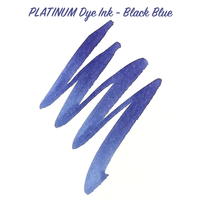 PLATINUM Fountain Pen Ink (Dye Based) 60mL - Blue Black