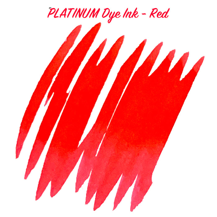 PLATINUM Fountain Pen Ink (Dye Based) 60mL - Red