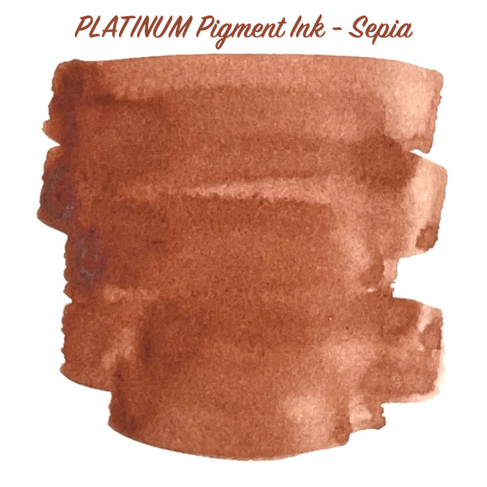 PLATINUM Permanent Pigment Ink 60mL - Sepia Brown