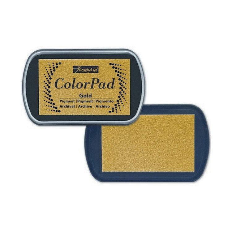 JACQUARD ColorPad Pigment Ink Pad - Metallic Gold
