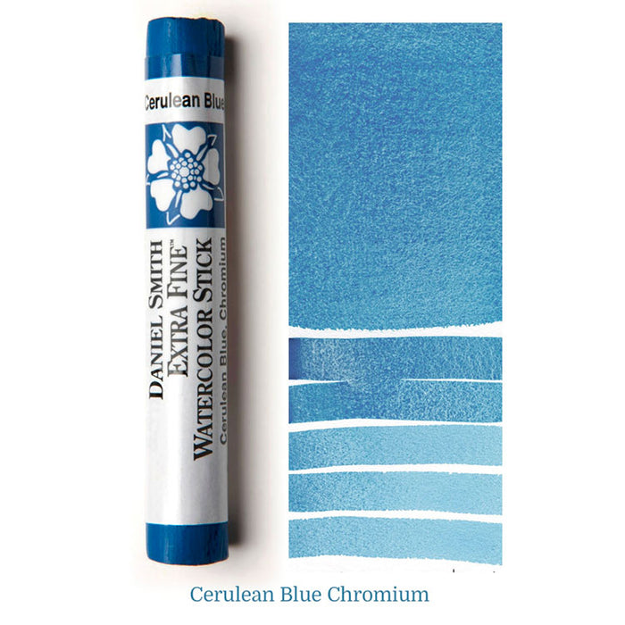 DANIEL SMITH Watercolour Half Stick-Pan - Cerulean Blue Chromium (PB36)