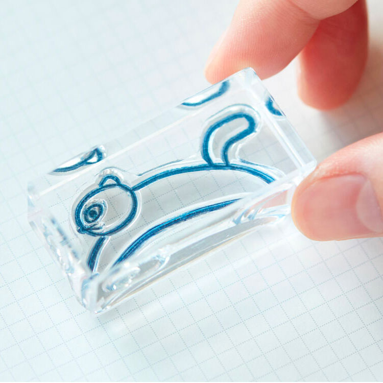 KING JIM - Kori Jirushi Ice Cube Stamps - Flower Set