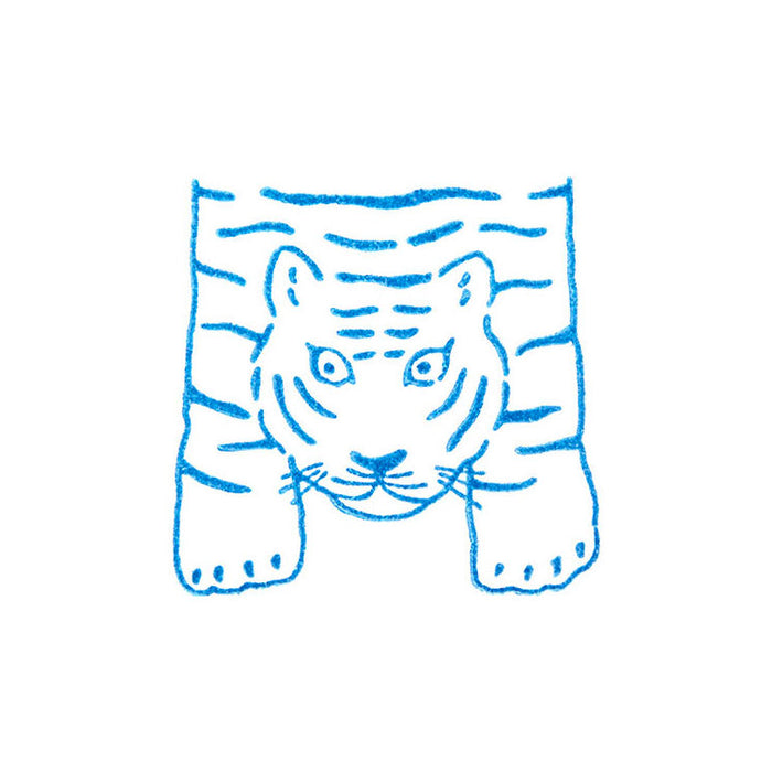 KING JIM - Kori Jirushi Ice Cube Stamp - Large - Tiger