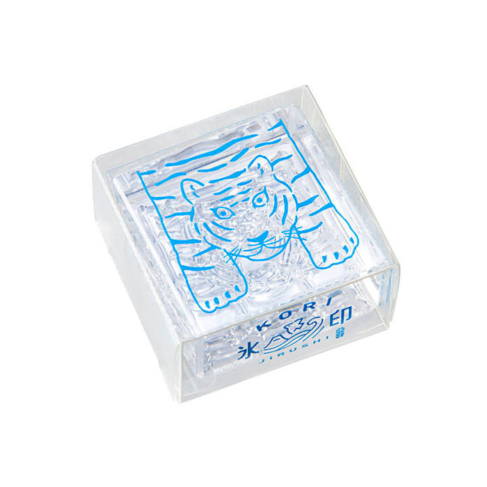 KING JIM - Kori Jirushi Ice Cube Stamp - Large - Tiger