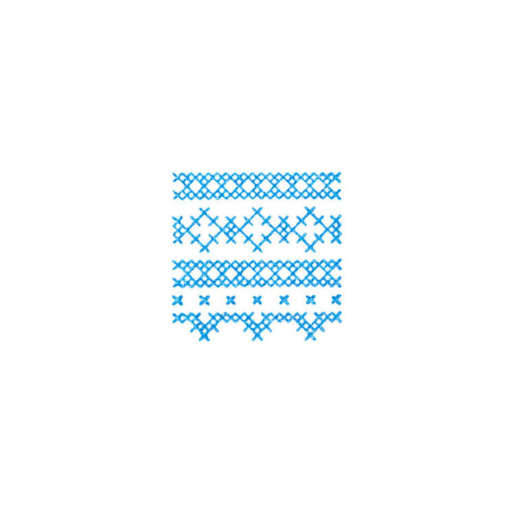 KING JIM - Kori Jirushi Ice Cube Stamp - Small - Cross Stitch