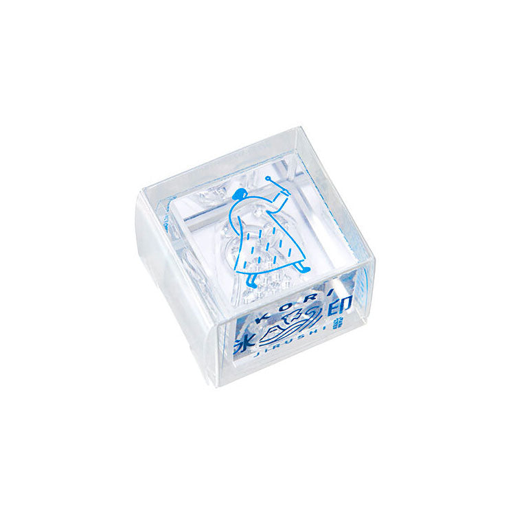 KING JIM - Kori Jirushi Ice Cube Stamp - Small - Girl