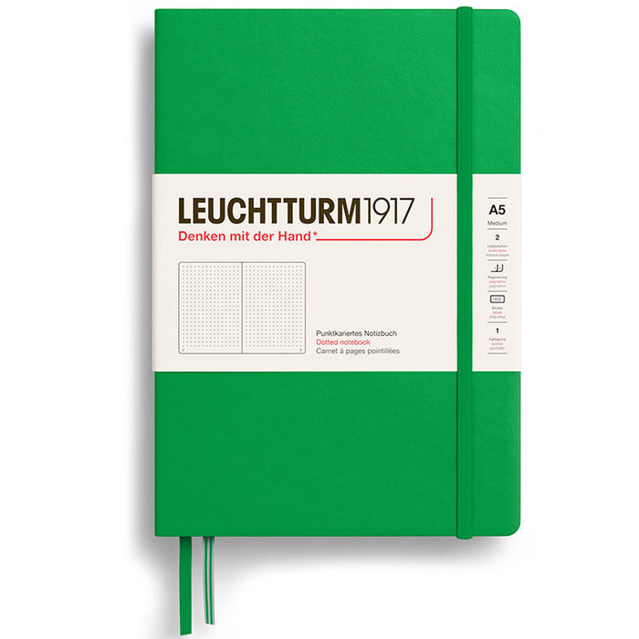 LEUCHTTURM1917 Classic Hard Cover - Medium (A5) - Dotted - Spice Brown