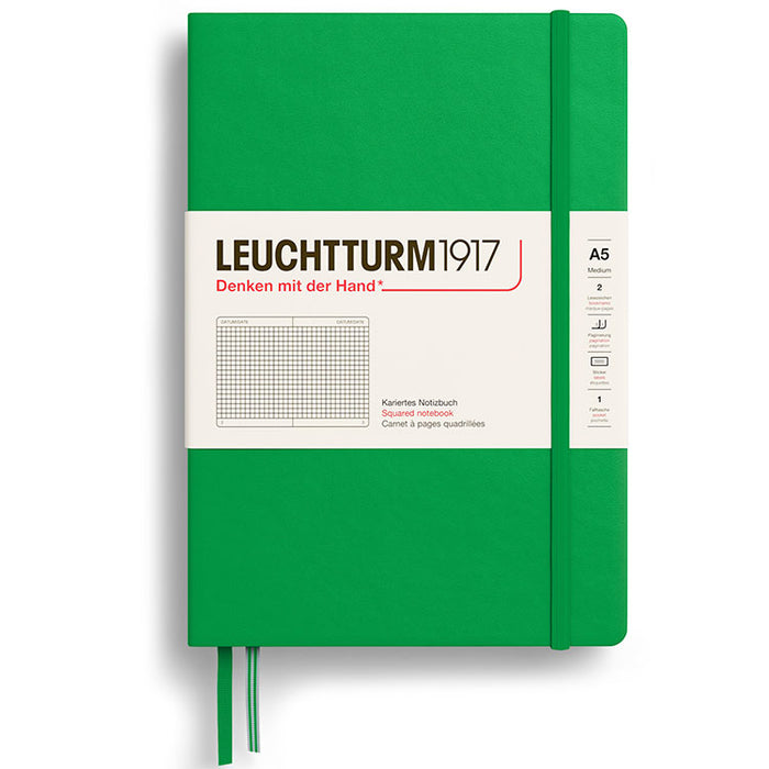 LEUCHTTURM1917 Classic Hard Cover - Medium (A5) - Squared/Grid - Spice Brown