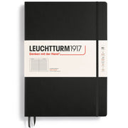 LEUCHTTURM1917 Classic Hard Cover - Master A4 - Ruled - Black