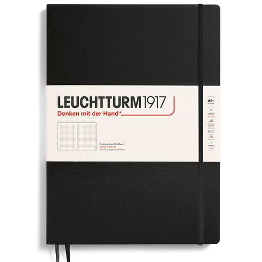 LEUCHTTURM1917 Classic Hard Cover - Master SLIM A4 - Dotted - Black