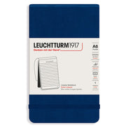 LEUCHTTURM1917 Classic Hard Cover - Reporter Notebook (A6) - Ruled - Black 