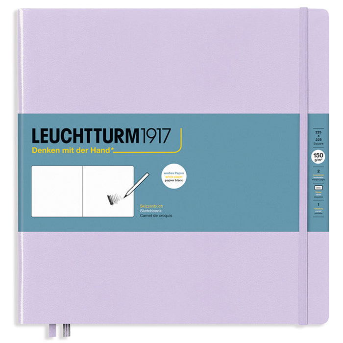 LEUCHTTURM1917 Sketchbook - Square (225 x 225mm) - Lilac