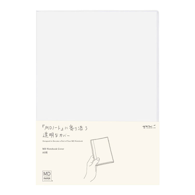 MIDORI - Vinyl Notebook Cover - A5 (Fits 176-192 page notebook)