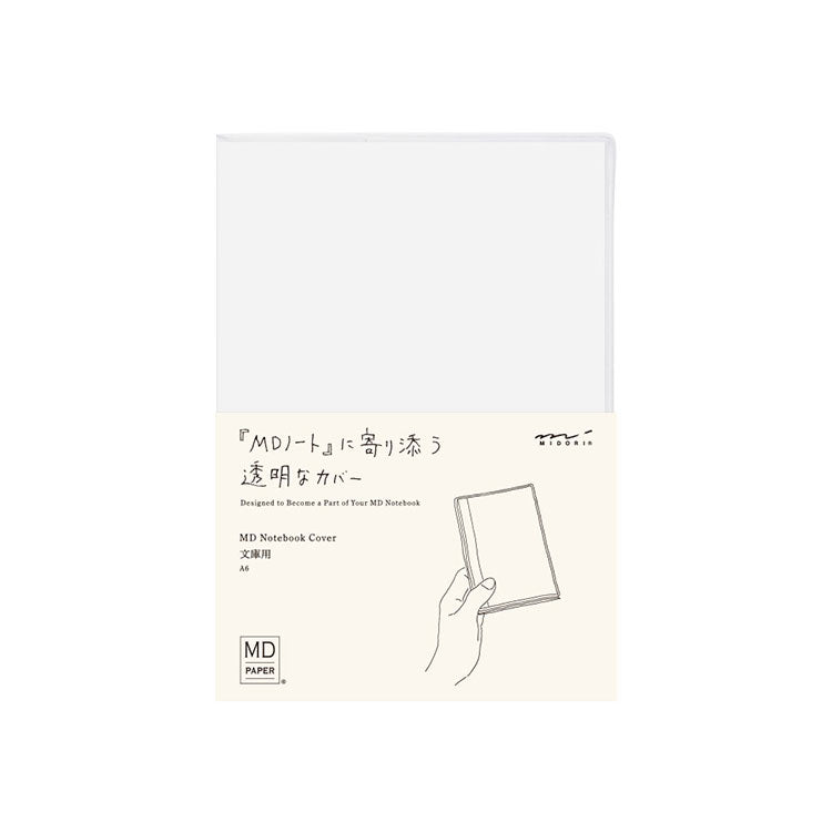 MIDORI - Vinyl Notebook Cover - A6 (Fits 176-192 page notebook)