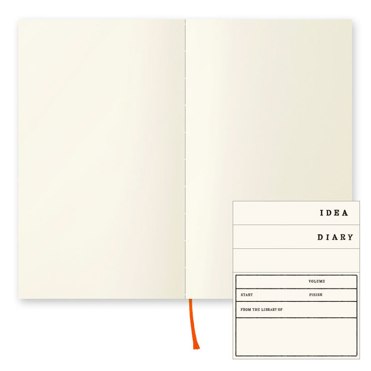 MIDORI - Notebook Journal - 176 Pages - Blank - B6 Slim