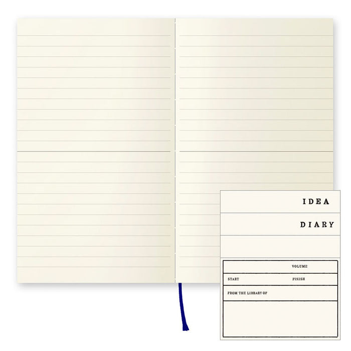 MIDORI - Notebook Journal - 176 Pages - Ruled - B6 Slim