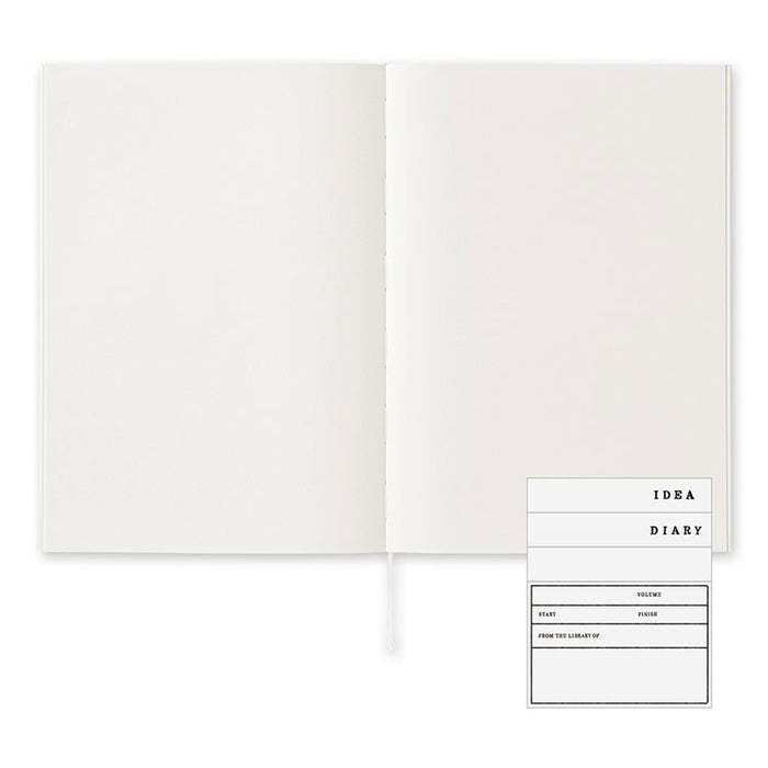 MIDORI - MD Notebook Cotton - 176 Pages - Plain Pages - A5 (21 × 14.8cm)