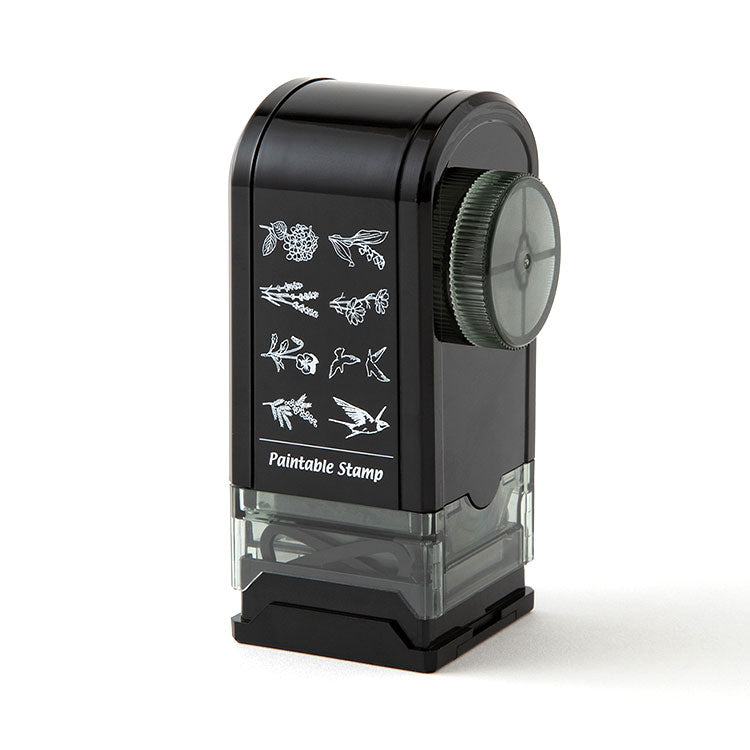MIDORI - Stamp - Rotating Dial (8 images) - Flower & Bird