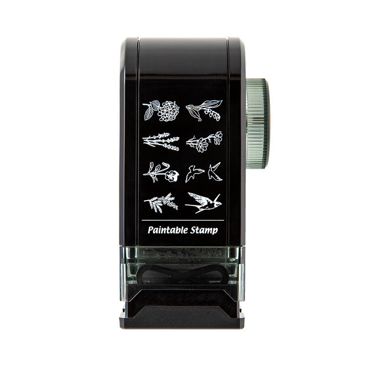 MIDORI - Stamp - Rotating Dial (8 images) - Flower & Bird