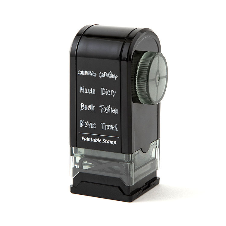 MIDORI - Stamp - Rotating Dial (8 images, oil based ink) - Title