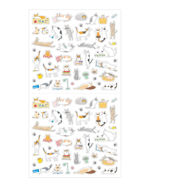 MIDORI - Sticker Set - Cat [S]