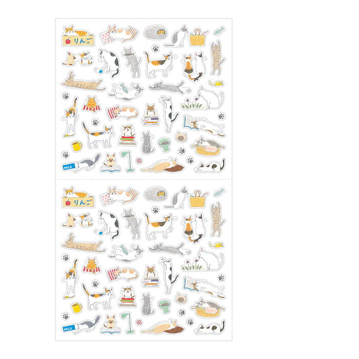 MIDORI - Sticker Set - Cat [S]