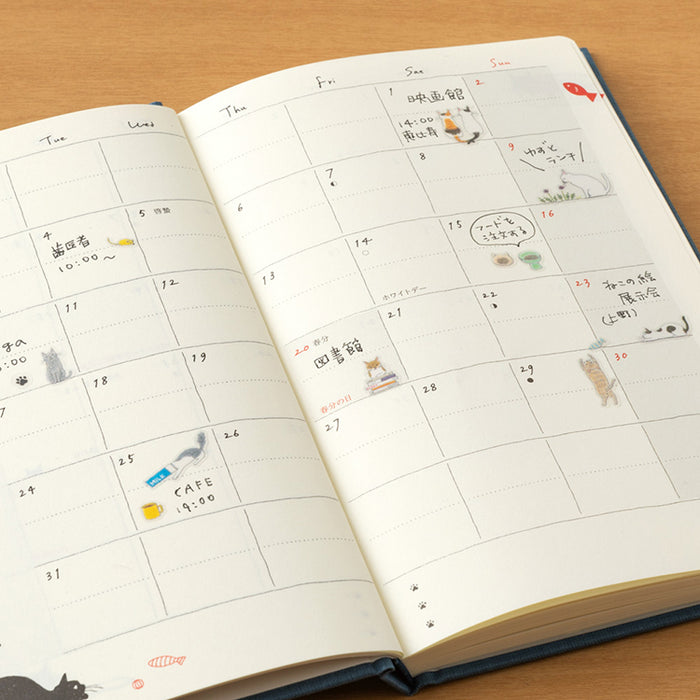 MIDORI - Sticker Set - Cat [S]