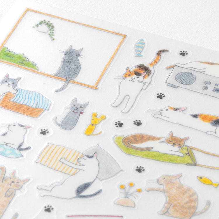 MIDORI - Sticker Set - Cat [M]