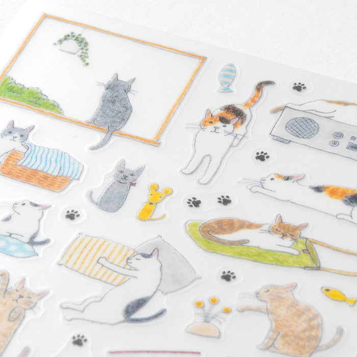 MIDORI - Sticker Set - Cat [M]