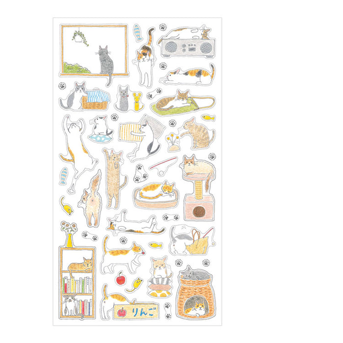 MIDORI - Sticker Set - Cat [M]