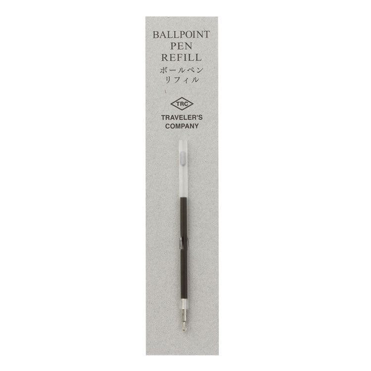 Traveler's Company - Brass Ballpoint Pen Refill - Black
