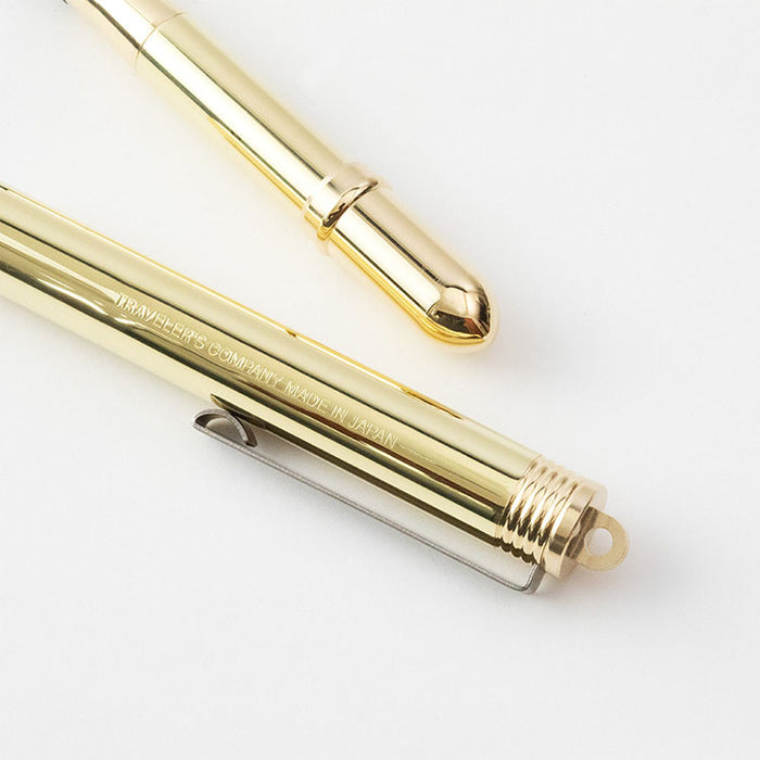 Traveler's Company - Brass Fountain Pen - Fine Nib