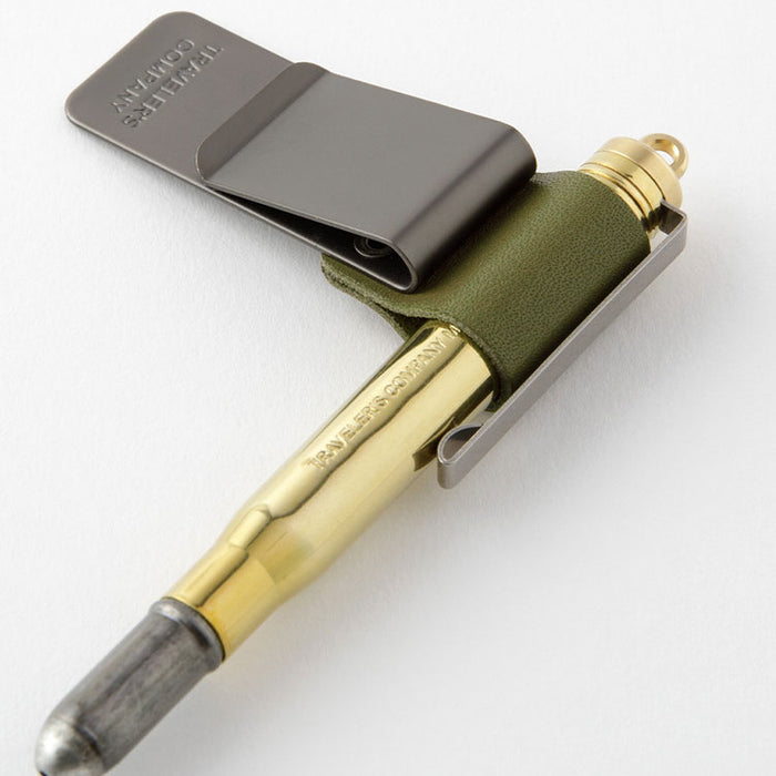 Traveler's Company Pen Holder - 016 - Olive