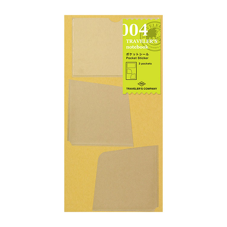 Traveler's Company - Inserts - Regular Size - 004 - Pocket Sticker