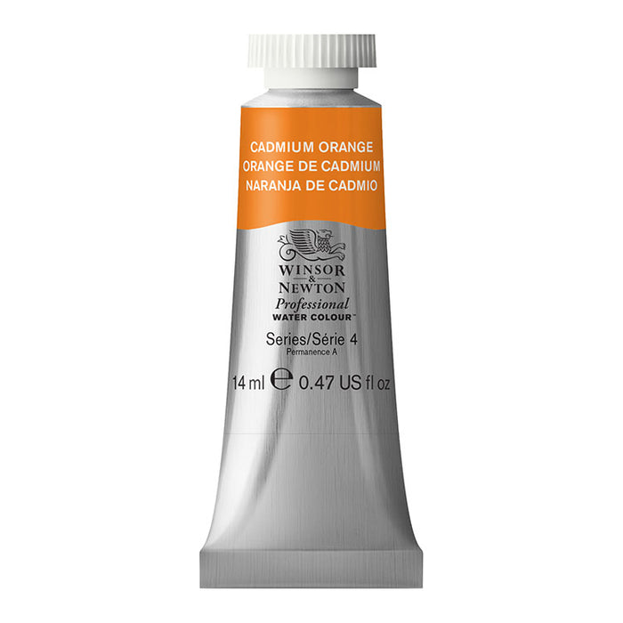 WINSOR & NEWTON Professional Watercolour - 14mL - 089 Cadmium Orange (PR109,PY35)