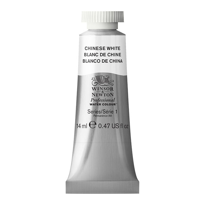 WINSOR & NEWTON Professional Watercolour - 14mL - 150 Chinese White (PW4)