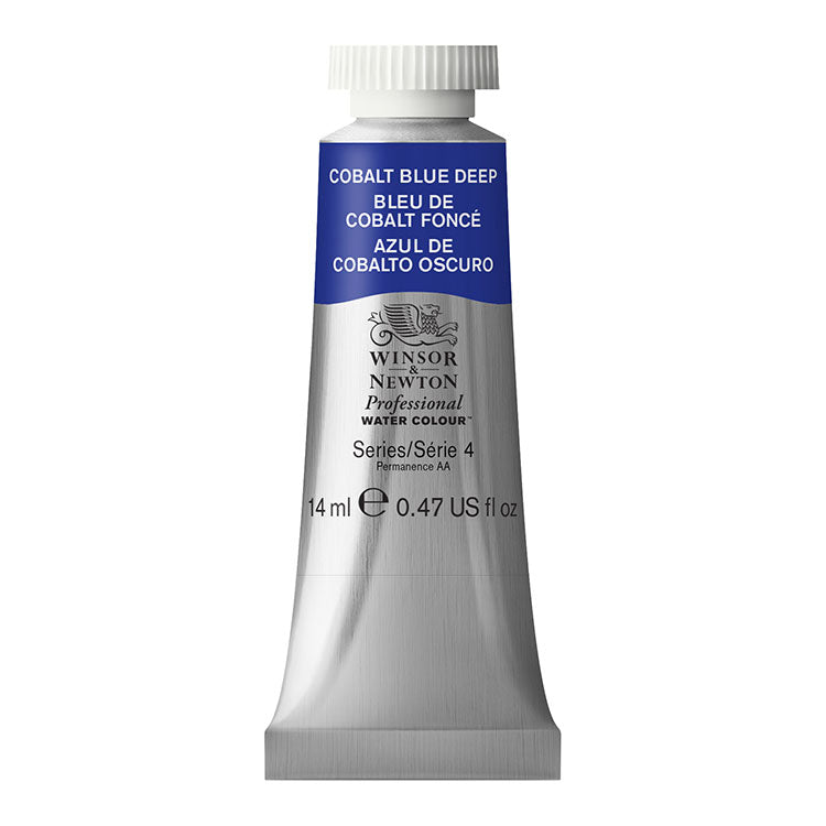WINSOR & NEWTON Professional Watercolour - 14mL - 180 Cobalt Blue Deep (PB74)
