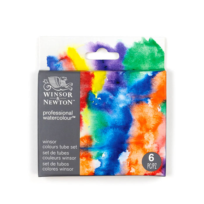 WINSOR & NEWTON Colours Watercolour Set - 5mL x 6 Colours