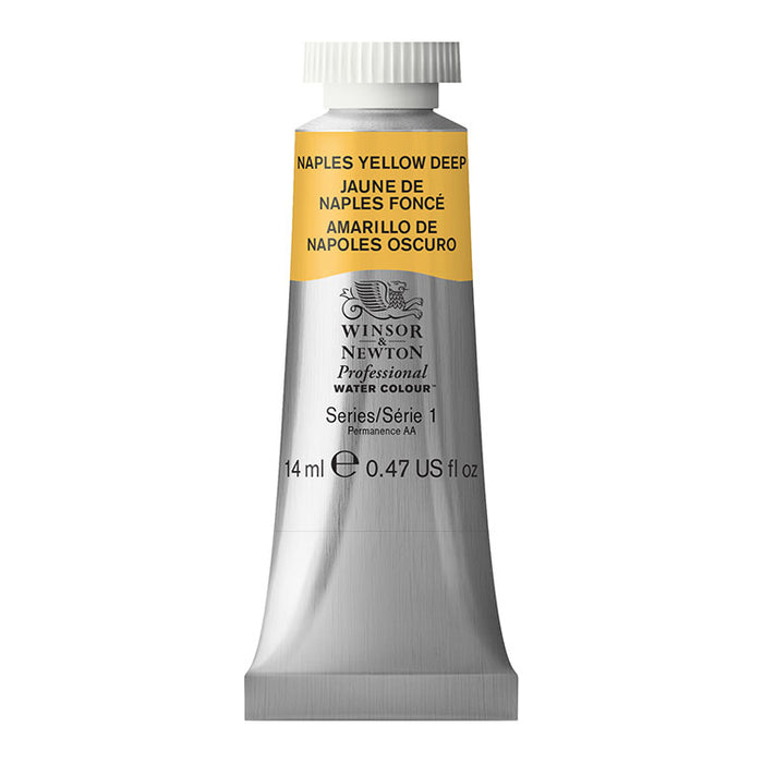 WINSOR & NEWTON Professional Watercolour - 14mL - 425 Naples Yellow Deep (PBr24)