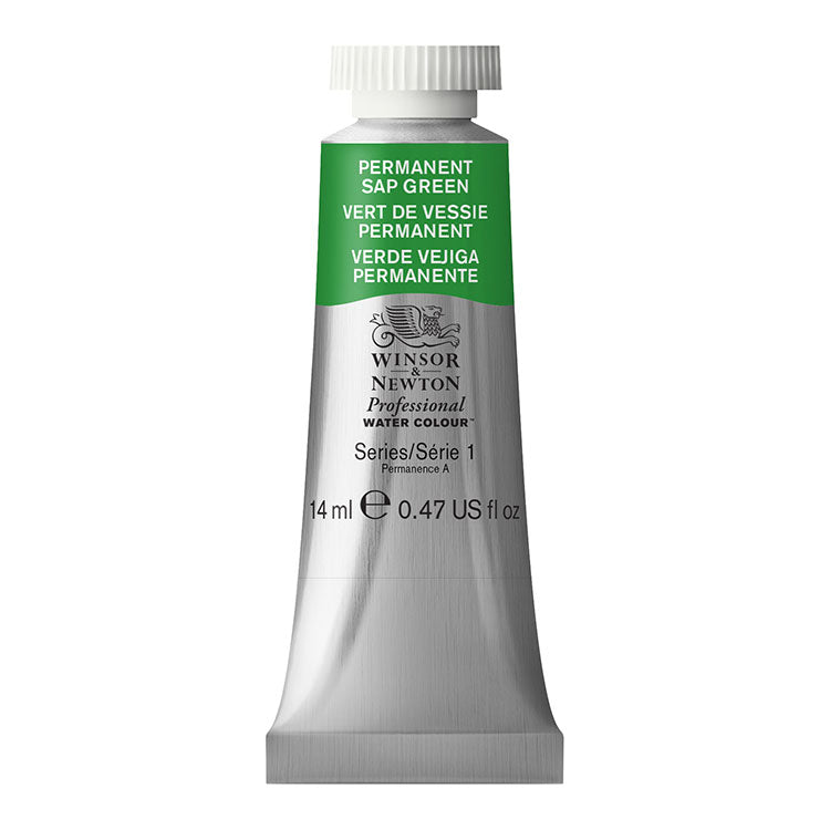WINSOR & NEWTON Professional Watercolour - 14mL - 503 Permanent Sap Green (PG36,PY110)