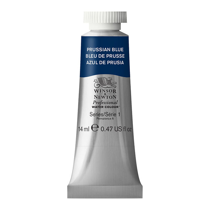 WINSOR & NEWTON Professional Watercolour - 14mL - 538 Prussian Blue (PB27)