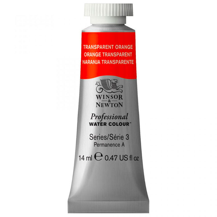 WINSOR & NEWTON Professional Watercolour - 14mL - 650 Transparent Orange (DPP*)